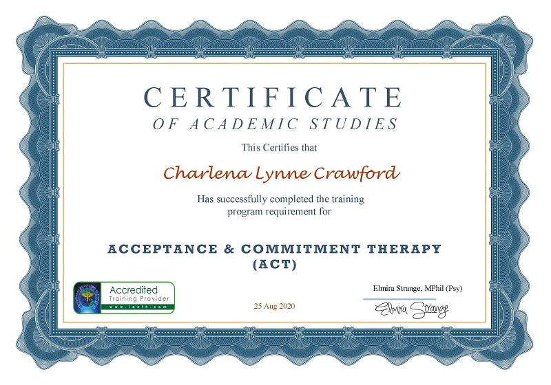 Acceptance & Commitment Therapy Diploma